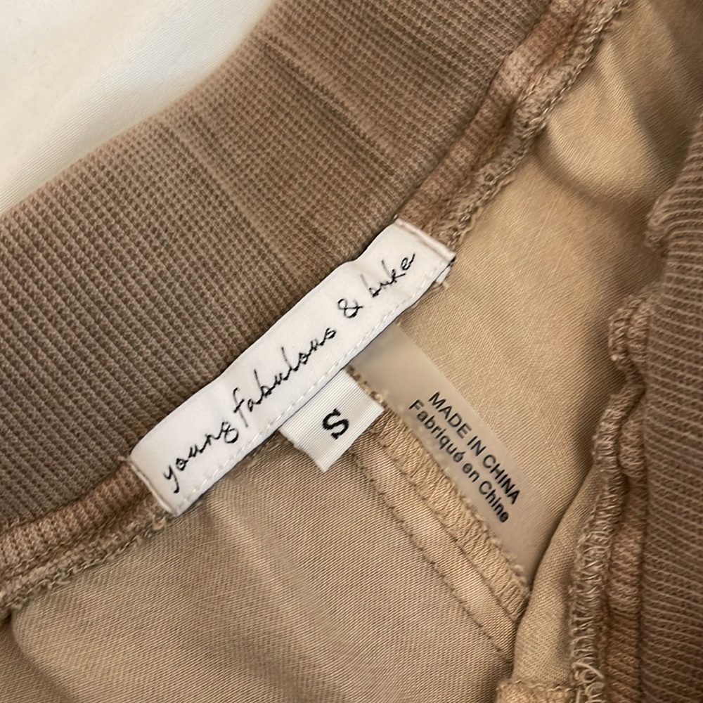 Young Fabulous Broke Jogger Pants Tan - Picture 9 of 11
